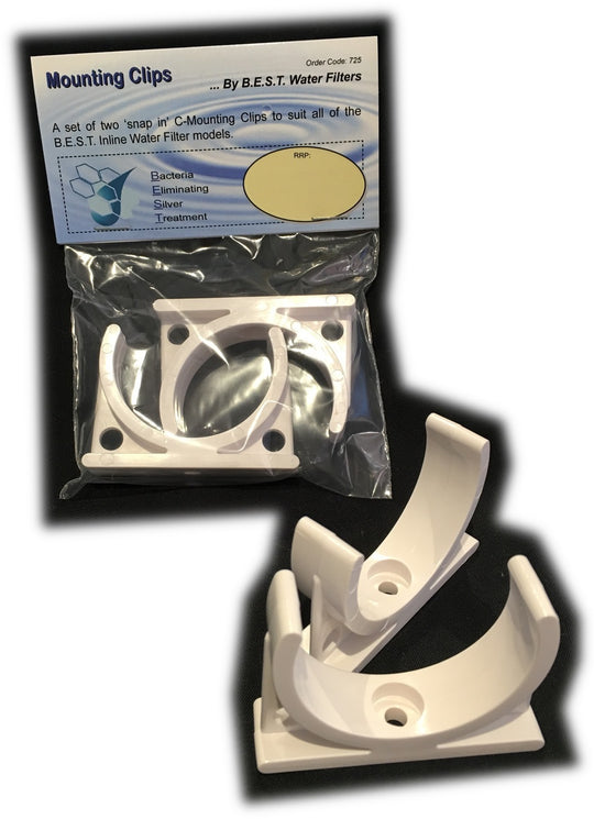 Culligan IC-MB Filter Mounting Bracket | Inline Water Filter Holder For Refrigerator & Sink